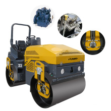 FYL-1400 CE Promotion Diesel Engine Double Drum New Vibration Small Mini Road Rollers Machine